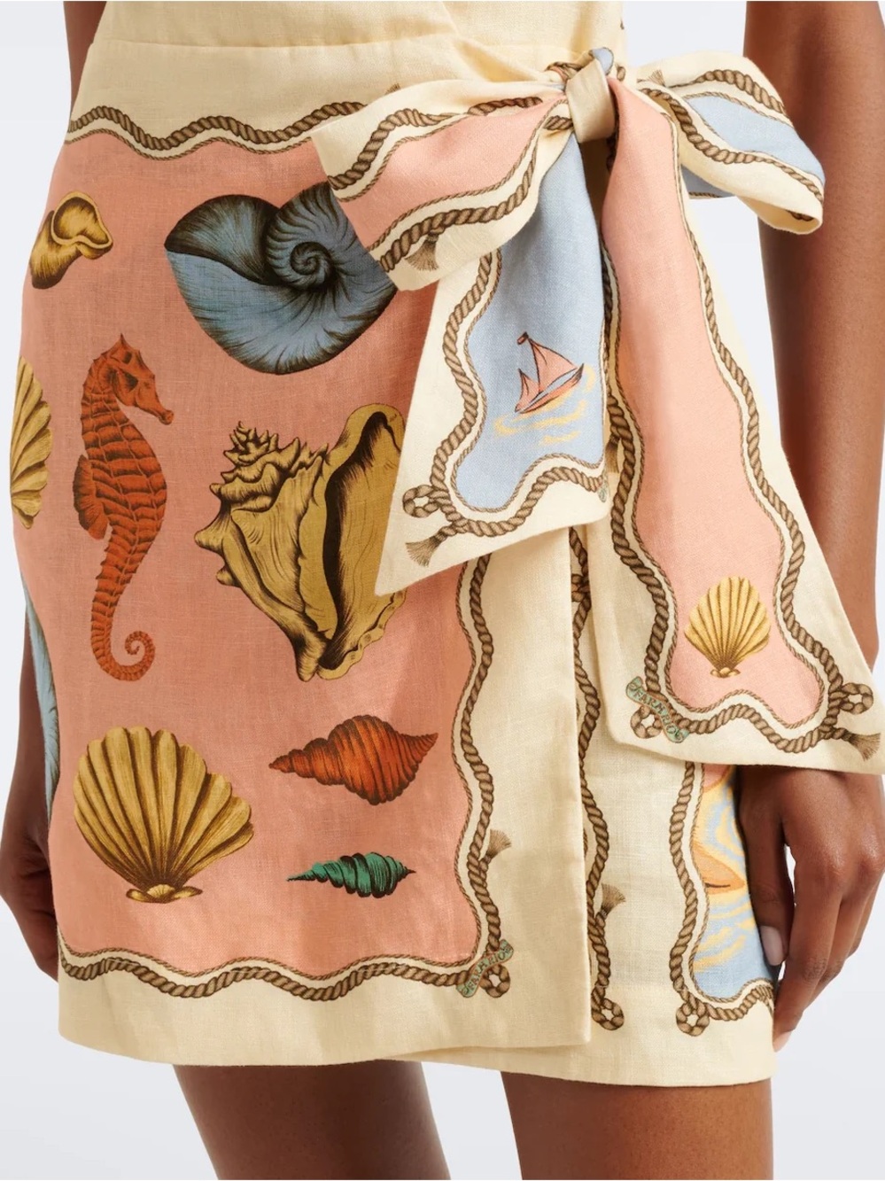 FARM RIO
RIO SOUVENIR SCARVES MINI DRESS - Picture 4 of 4